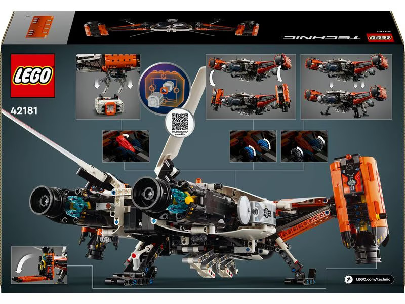 LEGO® Technic VTOL Schwerlastraumfrachter LT81 42181