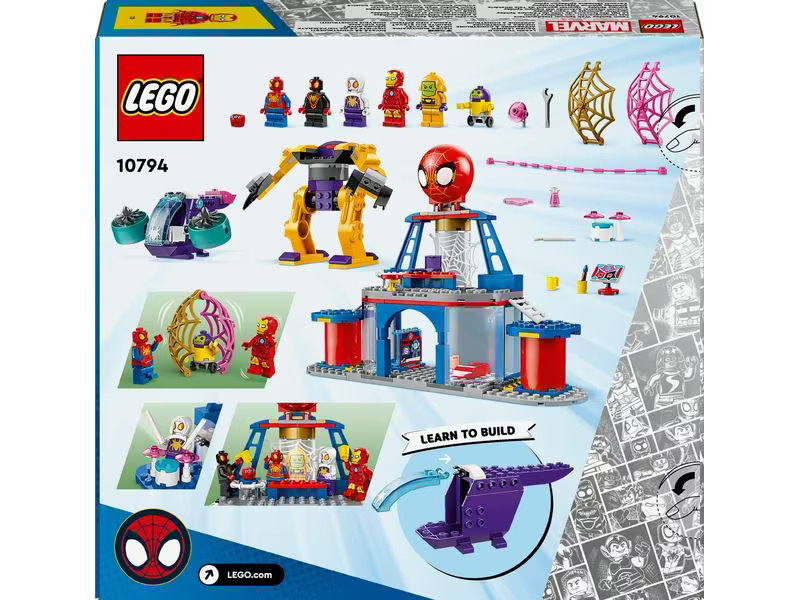 LEGO® Marvel Das Hauptquartier von Spideys Team 10794
