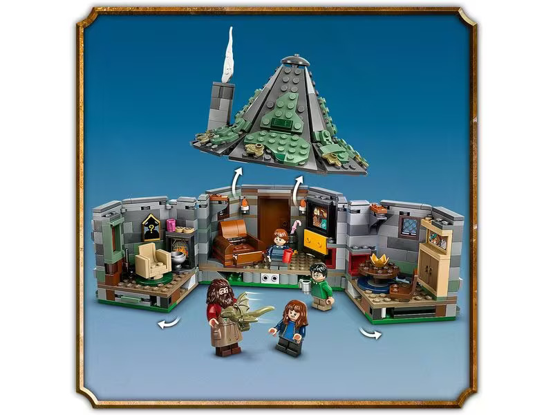 LEGO® Harry Potter Hagrids Hütte: Ein unerwarteter Besuch 76428