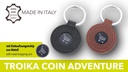 Troika Schlüsselanhänger Coin Adventure Schwarz