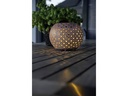 STT Windlicht Solar Antic Globe Heart Ø 22 cm, Lila