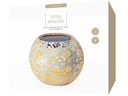 STT Windlicht Solar Antic Globe Baccara Ø 22 cm, White