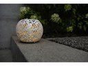 STT Windlicht Solar Antic Globe Baccara Ø 22 cm, White