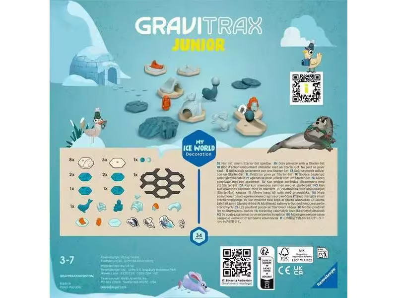 Ravensburger GraviTrax Junior Extension Ice