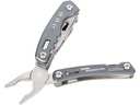 Troika Taschenmesser Rucksack Tool mit 15 Funktionen, Grau