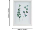 EGLO Leuchten Bilderrahmen Renabie Basic Weiss, 13 x 18 cm