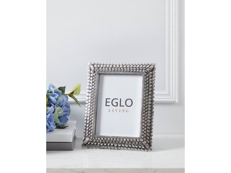 EGLO Leuchten Bilderrahmen Esashi Classy Silber, 10 x 15 cm