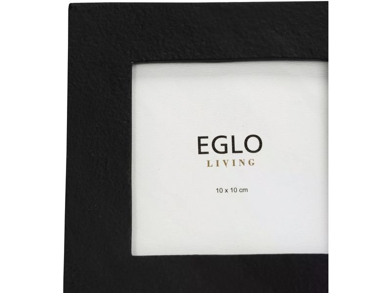 EGLO Leuchten Bilderrahmen Albuera Schwarz, 10 x 10 cm