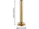 EGLO Leuchten Kerzenhalter Jellicoe 23 cm, Gold