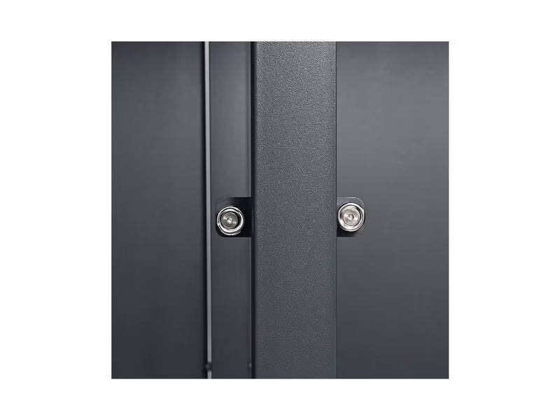 Contini Mülltonnenbox 2-Türig Anthrazit