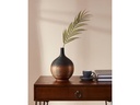 EGLO Leuchten Vase Saryksu 22 cm, Gold/Schwarz