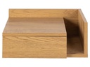AC Design Nachttisch Ashlan 40 cm x 16.5 cm, Nature