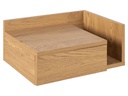 AC Design Nachttisch Ashlan 40 cm x 16.5 cm, Nature