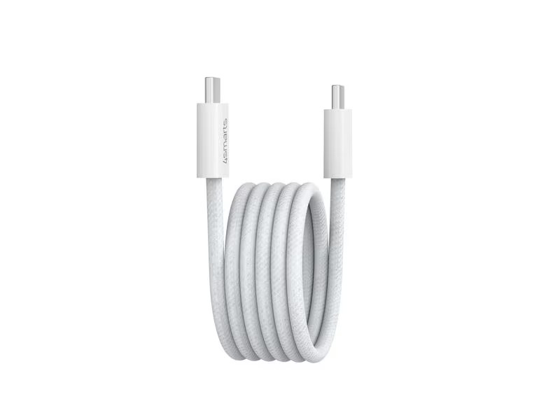 4smarts USB-C Magnetisches Kabel RollUp USB C - USB C 1.5 m