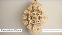 WoodTrick Bausatz Pendulum Wanduhr