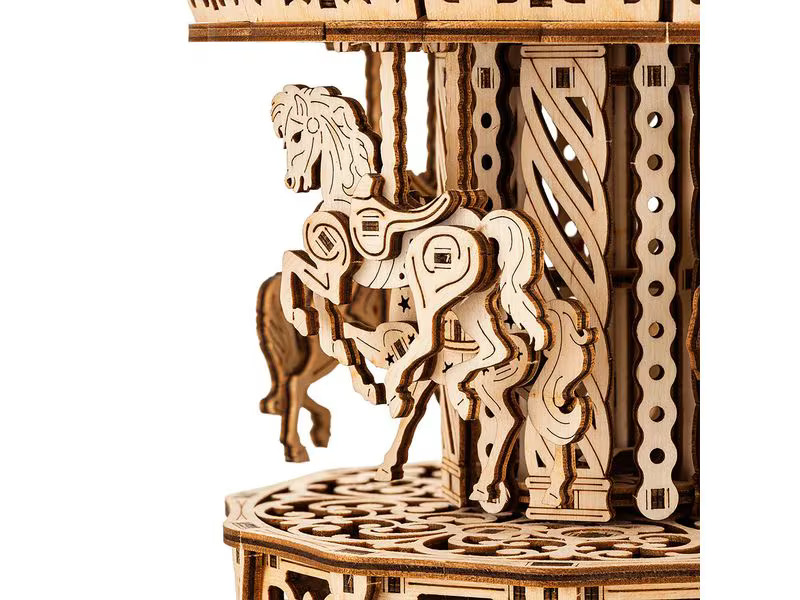WoodTrick Bausatz Pariser Karussell