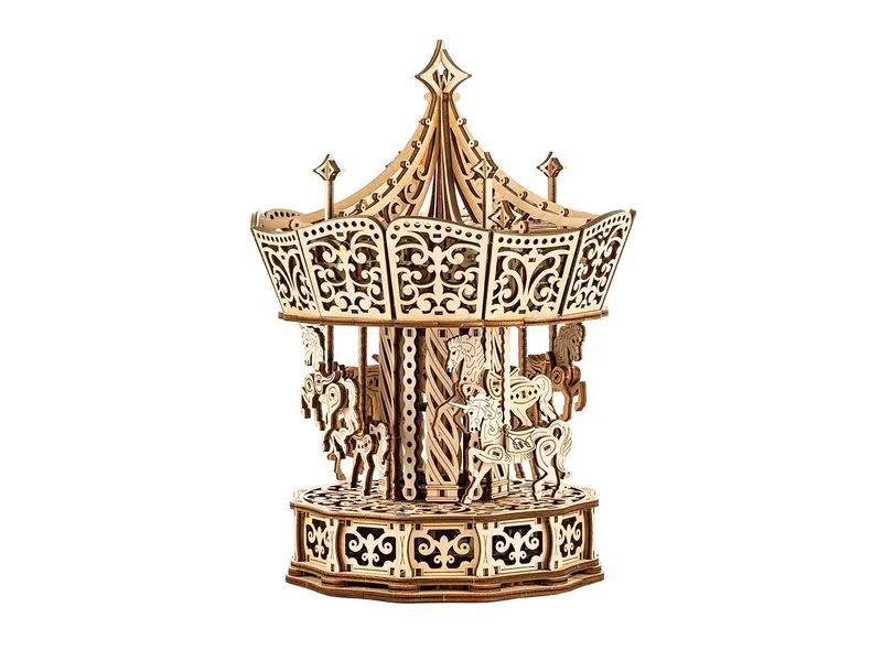 WoodTrick Bausatz Pariser Karussell