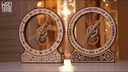 WoodTrick Bausatz Kinetic Clock: Zodiac
