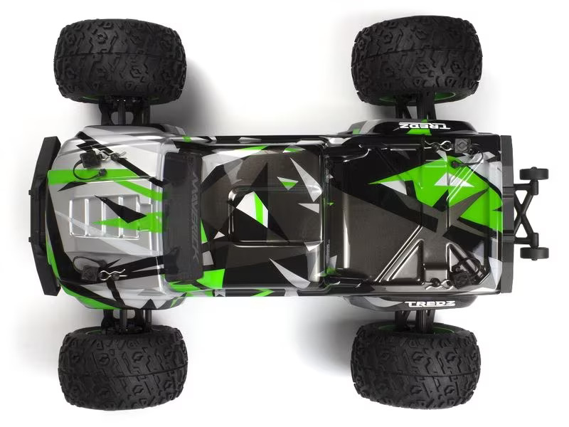 Maverick Monster Truck Quantum2 MT Flux 4WD Grün, ARTR, 1:10