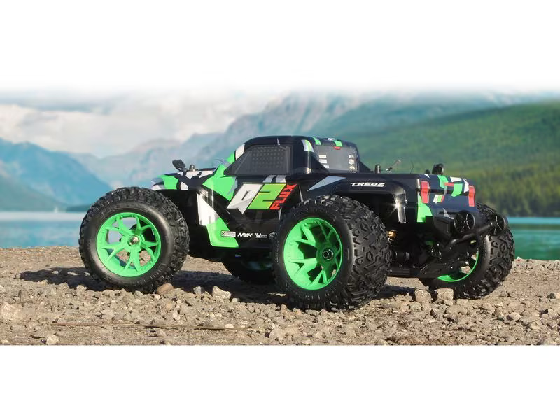 Maverick Monster Truck Quantum2 MT Flux 4WD Grün, ARTR, 1:10