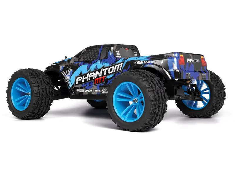 Maverick Monster Truck Phantom MT 4WD Blau, RTR, 1:10