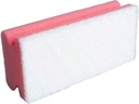 Edi Baur Schwamm Basic 1 Stück, Rot/Weiss
