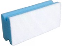 Edi Baur Schwamm Basic 1 Stück, Blau/Weiss