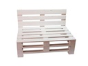 COCON Palettensofa Weiss, 120 x 50/86 x 80