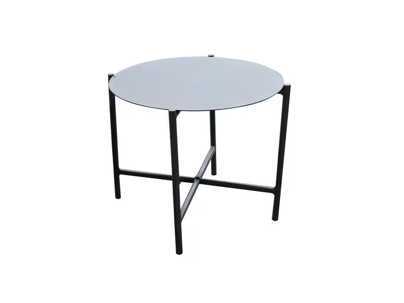COCON Loungeset Origlio, Beige/Schwarz, 4 Sitzplätze