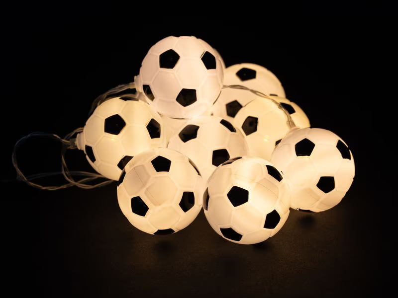 COCON Lichterkette Fussball, 165 cm