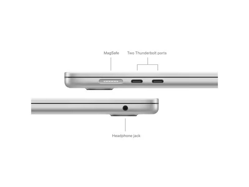 Apple MacBook Air 15 2024 M3 10C GPU / 512 GB / 8 GB Silber