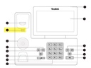 Yealink Hörerhalterung WMC-T5x zu allen T5x und MP5x Telefone