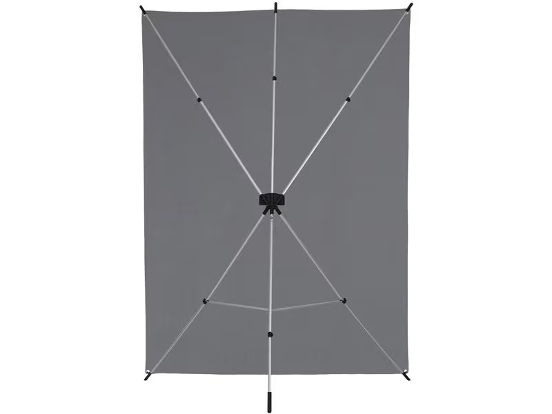 Westcott Hintergrund X-Drop faltenresistent 1.5 x 3.7 m Neutral Grau