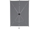 Westcott Hintergrund X-Drop faltenresistent 1.5 x 3.7 m Neutral Grau