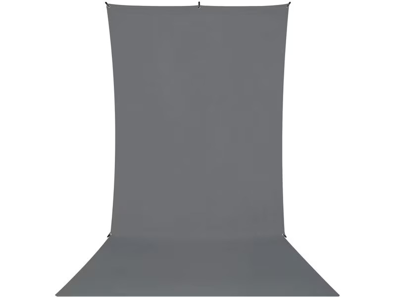 Westcott Hintergrund X-Drop faltenresistent 1.5 x 3.7 m Neutral Grau