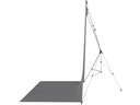 Westcott Hintergrund X-Drop faltenresistent 1.5 x 3.7 m Neutral Grau