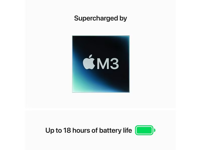 Apple MacBook Air 15 2024 M3 10C GPU / 256 GB / 8 GB Space Grau