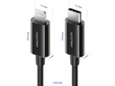 deleyCON USB-2.0-Kabel USB-C – Lightning 1 m