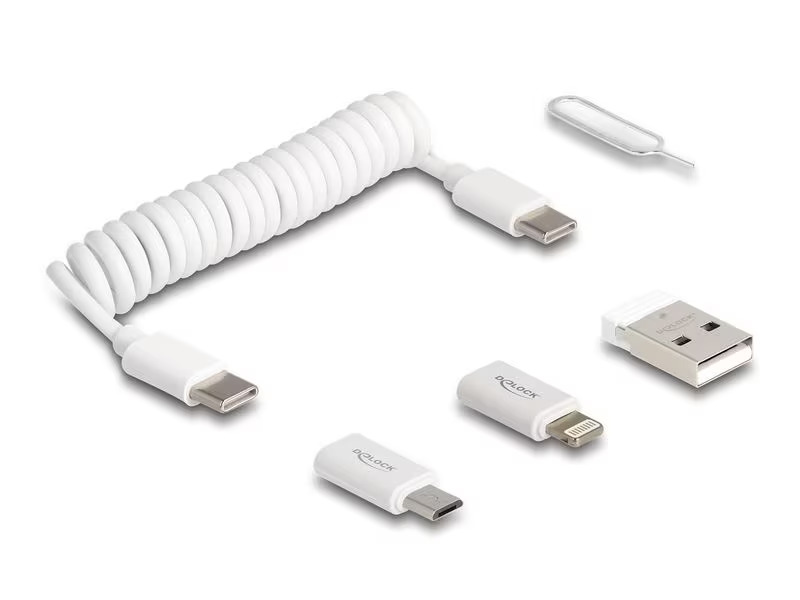 Delock Set 5 in 1 USB C - USB C 0.1 m