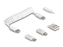 Delock Set 5 in 1 USB C - USB C 0.1 m