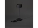 Konstsmide Tischleuchte Lille USB, 2200 / 2700 K, 3.5 W, Schwarz