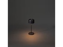 Konstsmide Tischleuchte Lille Mini USB, 2200 / 2700 K, 2.2 W, Schwarz