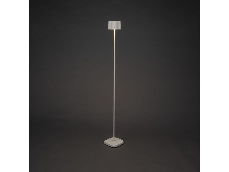 Konstsmide Stehleuchte Nice USB, 2700 / 3000 K, 3 W, Weiss