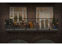Konstsmide Lichterkette Solar 2341, 10 LEDs, Transparent