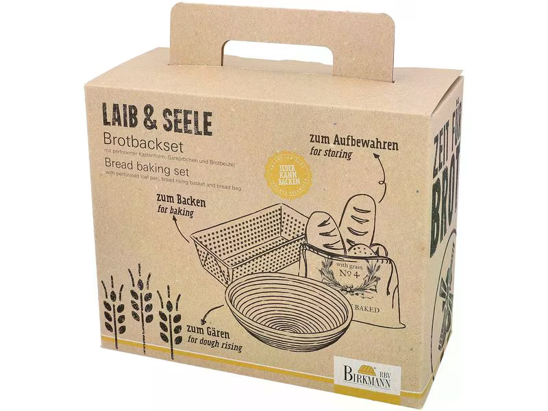 RBV Birkmann Backformen-Set Laib und Seele 3 -teilig