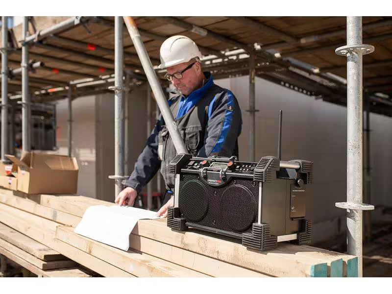 Perfectpro DAB+ Radio ROCKHART Schwarz