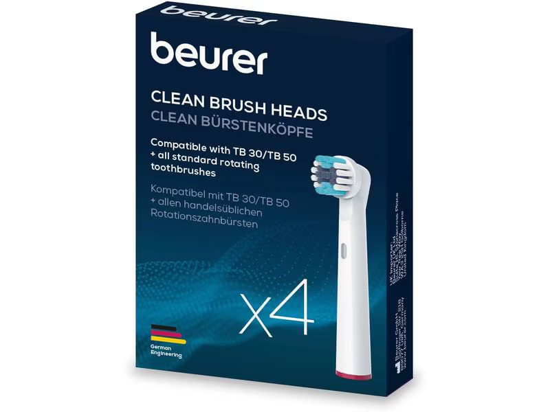 Beurer Zahnbürstenkopf Clean 4 Stück