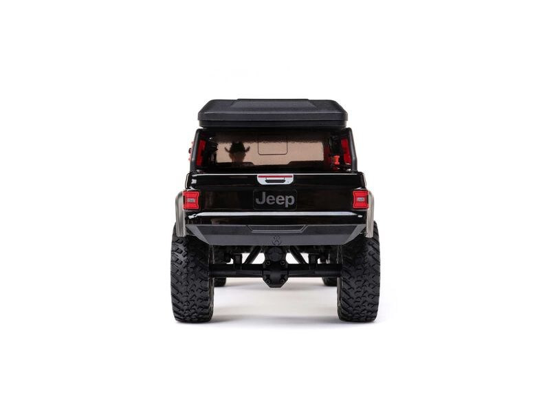 Axial Scale Crawler SCX24 Jeep JT Gladiator Schwarz, RTR, 1:24