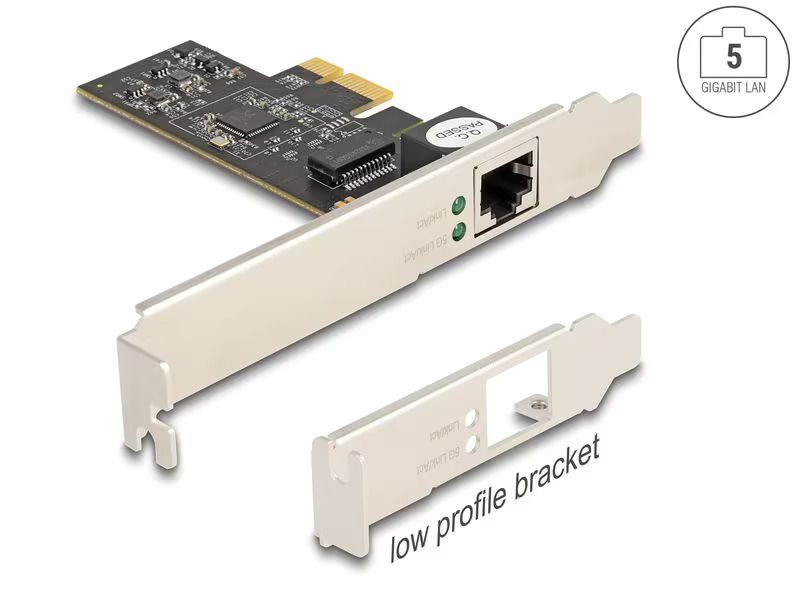 Delock Netzwerkkarte 1x5GE PCI-Express x1