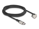 Delock USB 2.0-Kabel 180° gewinkelt USB C - Lightning 2 m